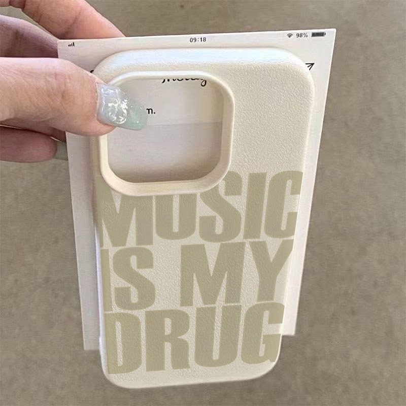 MUSIC IS MY DRUG Pattern Phone - đánh giá và giá Samsung Galaxy A55