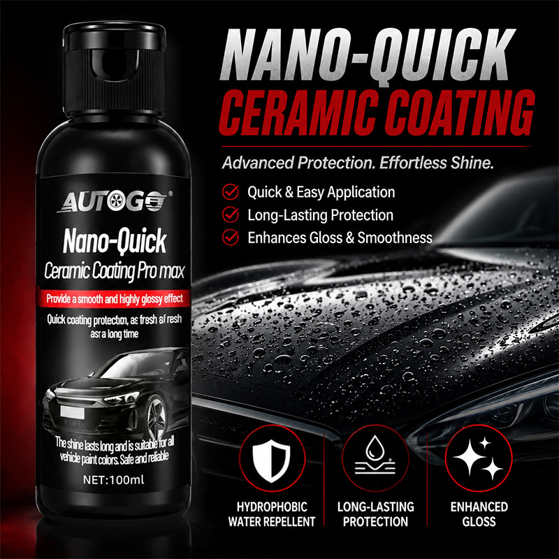 Nano-Quick Ceramic Coating Pro - đánh giá và giá Nano Liquid Coating