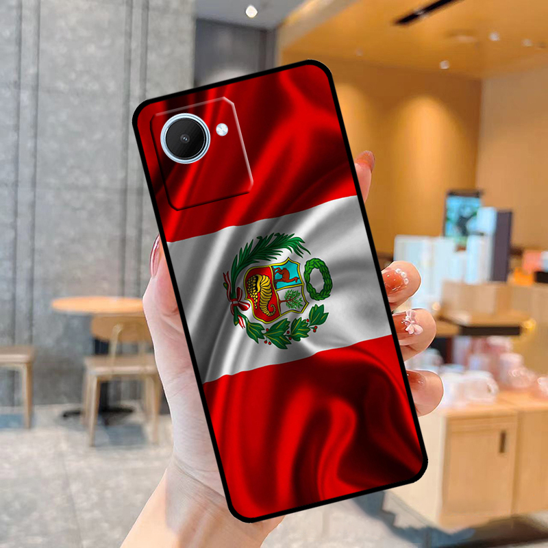 Peru Flag Case For Realme GT8  - đánh giá và giá Realme C67