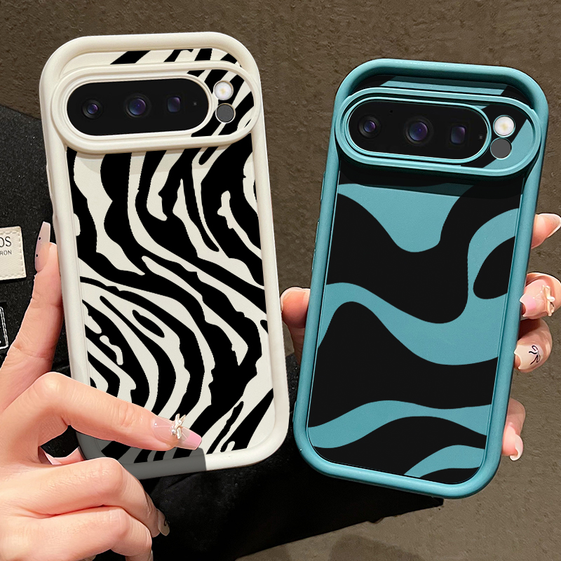 Zebra Stripe Pattern TPU Phone - đánh giá và giá Google Pixel 9