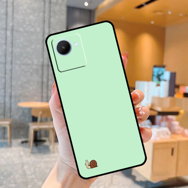 Cartoon Animal Snail Case For  - đánh giá và giá Realme C67