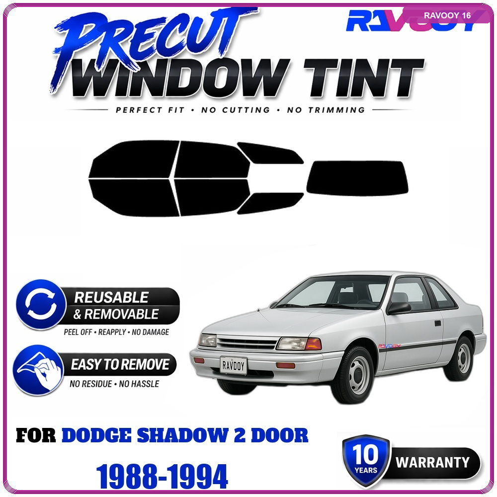 RAVOOY Precut Window Tint, Reu - đánh giá và giá Air Bubble Remover