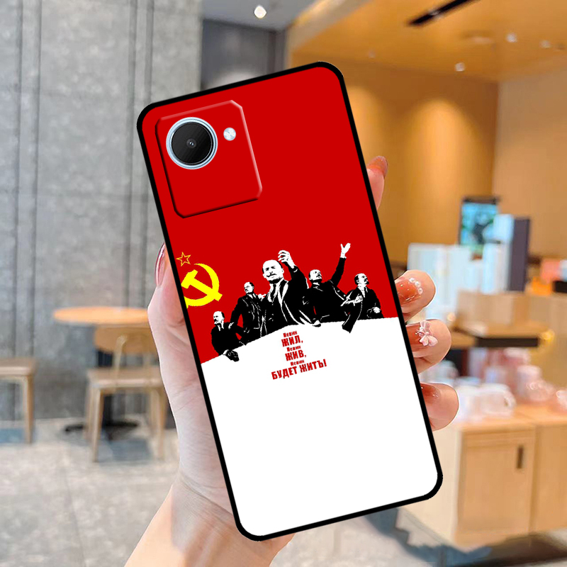 lenin Soviet Union flag Case F - đánh giá và giá Realme C67