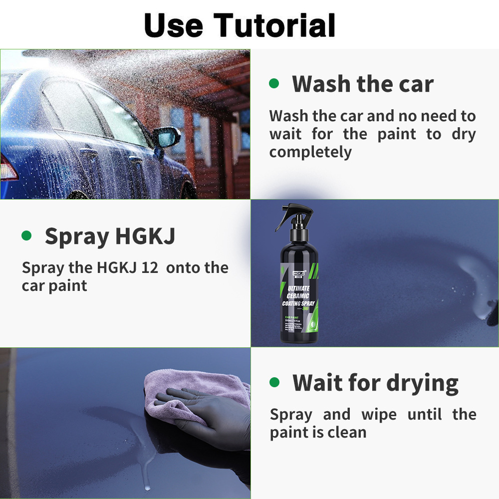 Ceramic Car Coating Quick Poli - đánh giá và giá Nano Liquid Coating