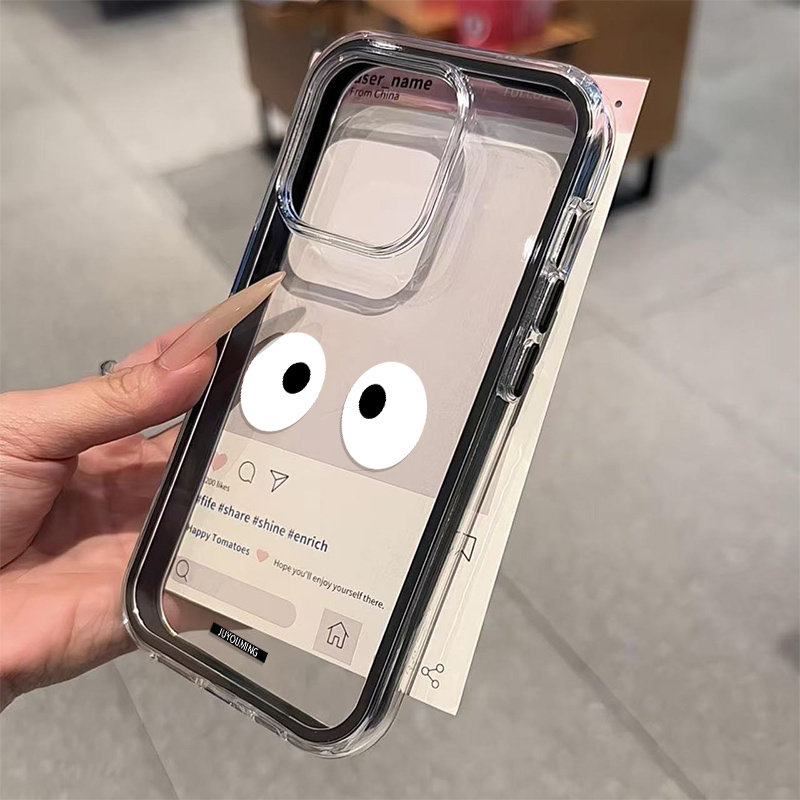 Simple Eye Pattern 2in1 Clear  - đánh giá và giá Samsung Galaxy A55