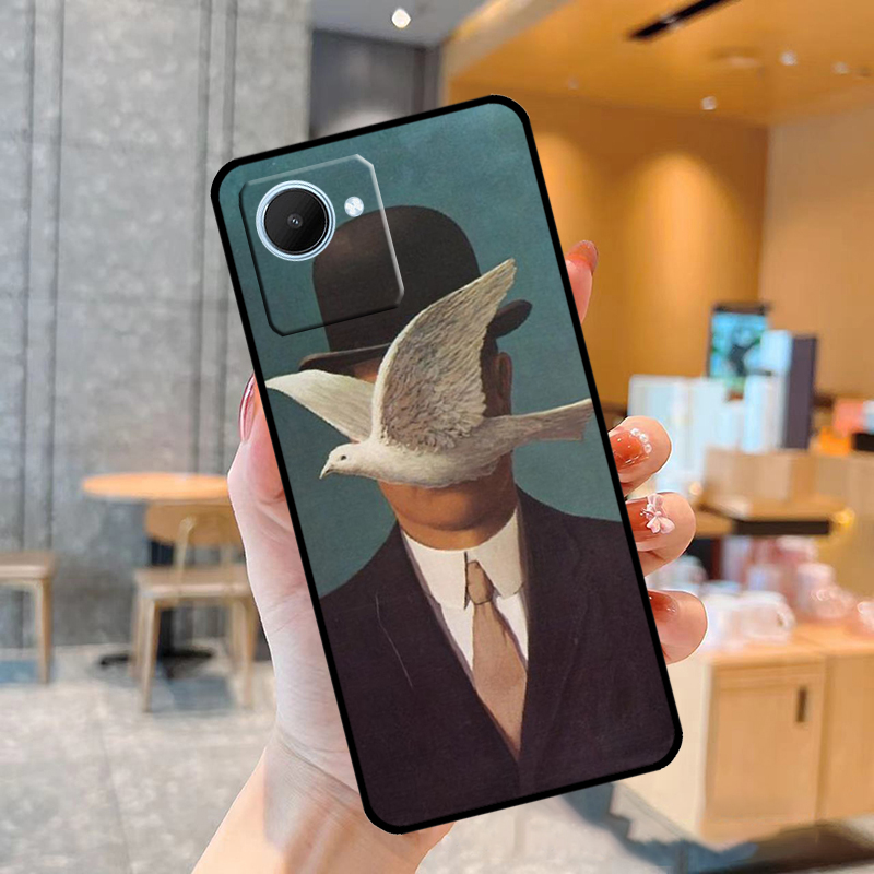 Rene Magritte Case For Realme  - đánh giá và giá Realme C67